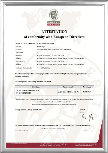 CE certifikat