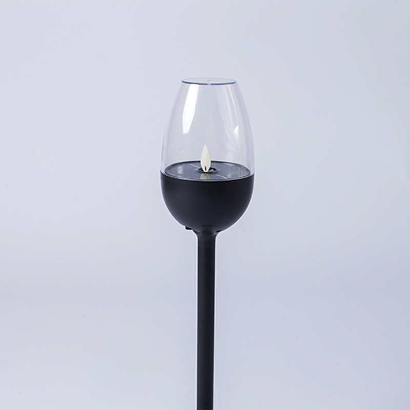 Čaša za vino Trepereća svijeća bez plamena na solarni pogon